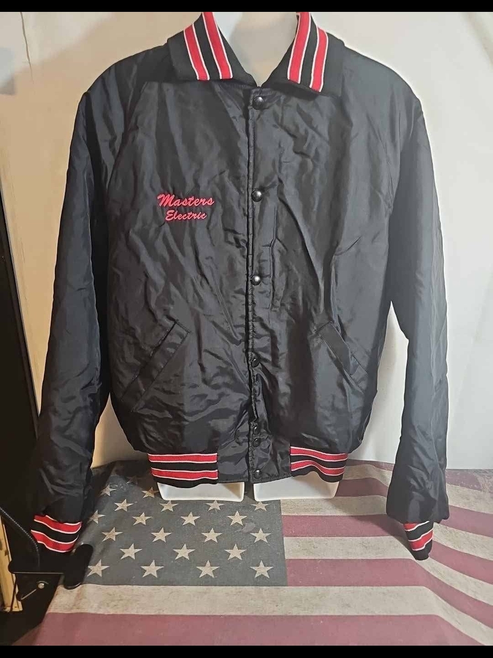 Vintage 1993 Holloway Bomber Jacket Size MEDIUM